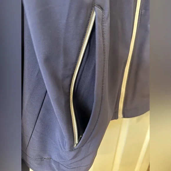 Peter Millar Navy Crown Sport Rain jacket / Windbreaker LIKE NEW - Picture 4 of 12